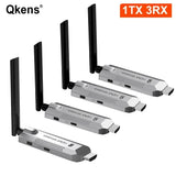 Audio Video Wireless Share Transmitter Receiver HDMI Extender Display Adapter 1 To 4 for Camera TV Box Laptop PC To TV Projector