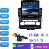 For Tesla Style 2 Din Android 14.0 Car Radio For Nissan Frontier Xterra 2009-2012 Multimedia Video Player GPS Stereo Carplay RDS