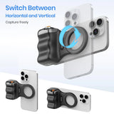 Telesin Magnetic Phone Camera Grip with Wireless Shutter Button Remote for IPhone17 16 15 14 Pro Max Vlog Video Photography