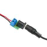 New DC Power Adapter Board 5.5*2.1MM Connector Compatible 5.5*2.5MM 2P Wiring Socket Diy Board 5.5*2.1 To 5.08 DC Power Adapter
