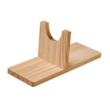 Wooden Hot Glue Holder Universal Tabletop Tools Storage Holder Hot Melt Glue Support Stand Base No Messy for Hobby Professionals