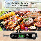 3 in 1 Digital Meat Thermometer for Cooking  LCD Digital Display 2-3s Instant Read Meat Thermometer Grilling Cooking BBQ Kitchen