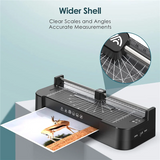 ABWG-4-in-1 Laminator Thermal Laminating Machine Lamination Kit Laminator Machine for Office Home Classroom-EU