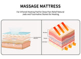 PEMF Therapy Mat Full Body Pain Relief Far Infrared Heating Mattress Magnetic Field Massage Muscle Relaxation Portable Healthy