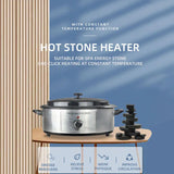 Beauty Salon Massage Stones Heating Physical Therapy Pain Release Professional Sauna Stone Warmer Electric Hot Stones Heater