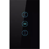 Best-Selling Waterproof Durable Smart Switch with Voice Control Metal-Framed Wi-Fi Curtain Wall Switch Timed On/Off Feature