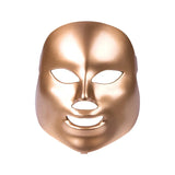 Golden/White LED Light Therapy Facial Mask 7 Colors Photon Skin Rejuvenation Wrinkle Removal Anti Acne Home Use Beauty Deviceae