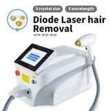4000W Newest 755Nm 808Nm 1064Nm 3 Wavelength 808Nm Diode Laser 808Nm Laser Hair Removal Machine For Salon