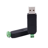 6X PC USB To RS485 RS485 Interface Converter Serial Adapter Compatible + PLC