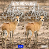 H2 4G LTE APP Wireless Wildlife Hunting Trail Camera 2.7K HD 14MP Infrared Night Vision Telescope PIR Detection with Solar Panel