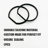 2PCS Replacement Gasket Stick Vacuum Cordless Dust Bin Lid,Seal Attachments For Ryobi 18V PCL720, PBLSV716, PBLSV717