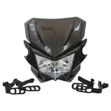 Off Road Motorcycle Headlights Suitable for Kawasaki KLX125/KLX150 Modified Ghost Face Headlights