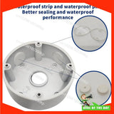 August 8X Universal Security Camera Junction Box Mount Bracket,Outdoor Use Waterproof Wall Ceiling Mount Cable Base Boxes
