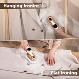 2-in-1 Portable Garment Steamer And Handheld Steam Iron for Home Travel Foldable Wet/Dry Ironing Machine 110V/220V
