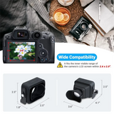 3X LCD Viewfinder Camera 3.0" Camera Viewfinder For Nikon Z30 Sony ZV-1 ZV-1F RX100 Canon G7X