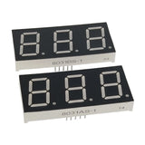 0.8 inch 3-Digit LED Digital Tube Red 8031AS/BH Common Cathode And Common Anode 8301AH/BS 7-Segment LED Display