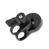 Camera Rod Clamp With ARRI-Style Rosette M6 19Mm Studio System Rod Clamp For Enhanced Camera Stability And Precision A