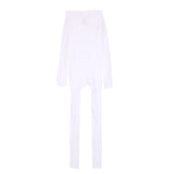 Surebeauty 10pcs New White Roller Massage Vaccum Body Shaping Underpants Slimming Massage Suit