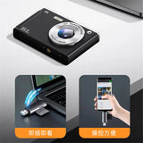 New CCD student partycamera frontand reardual-cameraselfiecampus4Khigh-definition retrocardcameracan betransferredtomobilephones
