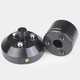 Speaker Isolation Stand Lead Alloy Adjustable Tray Pad  Ball Foot Speaker Stand Isolation Feet Spike Black Easy Install