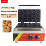 XEOLEO Electric Donut Maker 1500W/15PCS Kitchen Waffle Doughnut Machine With Non-stick Home Donut Baking And Dessert Makers