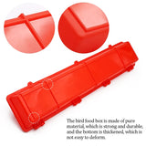 50cm Flip-Top Poultry Ground Feeder Chicken Poultry Feeder Trough Chicken farming tool Pheasant feeding bucket Quality Chick