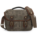 New canvas bag SLR camera bag shoulder crossbody photography digital lens storage bag dedicated to SLR cameras