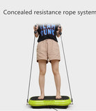 High-Power ABS Vibration Plate Smart Home for Bluetooth Fitness Equipment Vertical for Abdominal Strengthening Fat Electromagnet