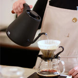 800ml Gooseneck Electric Kettle Hand Brew Coffee Pot Smart Teapot 1500W Thermo Pot Temperature-Control Heating Water Bottle
