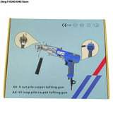 AK-V brushless 2 IN 1 Tufting Gun Kit with Trimmer Carpet Tufting Gun Tufting Machine Cut Pile and Loop Pile DIY Tools