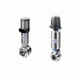 DONJOY Performance SS304 SS316L Stainless Steel Sanitary Pneumatic butterfly Valve for Dairy and Beverage