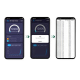 5 in 1 Water Quality Test Meter EC/TDS/SALT/S.G/TEMP Meter with LCD Backlight Display for Drinking Water Nutrients Growing