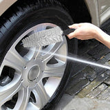 Wheel & Tire Brush T-Shaped Handle Tire Brush Removing Debris (DM-087)