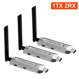 Audio Video Wireless Share Transmitter Receiver HDMI Extender Display Adapter 1 To 4 for Camera TV Box Laptop PC To TV Projector
