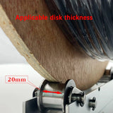 Small Portable Aluminum Alloy Horizontal Flat Track Fiber Optic Cable Leather Wire Cable Retractable Cable Support
