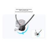 GW-Sports Camera Neck Bracket For Shadowstone Insta360 Neck Bracket X4/Ace Pro/GO3 Action Camera First Person Neck Bracket