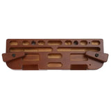 Wooden Portable Hangboard – Fingerboard Peg Climbing Board for Indoor Forearm & Grip Strength Training | Compact Design