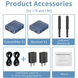 150m 1080p 4K Wireless HDMI-Compatible Video Transmitter and Receiver Network Cable Extender for Camera Laptop PC To TV Monitor