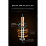 E-Easy To Use-Upgrade Nozzle Replacement For Anycubic Kobra 3 Max- Kobr 3 Max Hotend Compatible Nozzles Throat Sizes Of 0.4Mm, 0