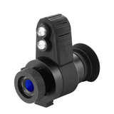 CYF-E + Night Vision Monocular Optic Single Tube Head-Wearable 8x Magnification High-Resolution Recording, 200m Visual Distance