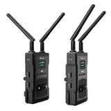 4K Wireless Video Transmission System Transmitter & Receiver 1080P 200m HDMI Extender for Camera Live Streaming Support Battery