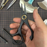 QIANYU Stainless Steel Needle Pulling Pliers, High Hardness DIY Sewing Tool