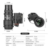 PVS18 Night Vision Monocular with 1x32 Infrared digital Scope, right and left eyes, Night Vision Goggles hk27-0032