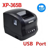 XP-365B Thermal Receipts Printer USB LAN Link Computer/BT Smartphone/ RJ12 Cashregister Port Support Switch Mode Receipt/Label