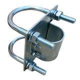 Pole Mount Adapter Antenna Mast Clamp Bracket Assembly Pipe Mount Home Antenna Clip Pole Clamp for Starlink Dish Fishing Rods