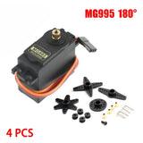 4PCS/lot 13KG 15KG Servos Digital MG995 MG996 Servo All Metal Gear for JR Car RC Model Helicopter Boat Arduino UNO DIY Wholesale