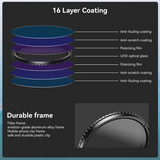 67Mm ND2-ND32 Filter Universal Phone Clip With Threaded Adapter Ring Cold Shoe For Iphone 16 15 Galaxy S24 DSLR