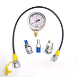 G1/8 60mpa Caterpillar C/AT Quick Connector Pressure Gauge Pressure Test Hose Connector Hydraulic Pump Test Excavator Parts