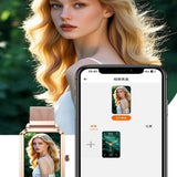 G700 Smart Watch Women 1.47-inch Screen Custom Watch Faces Alarm Clock Music Control Password Lock Screen Sports Smartwatch