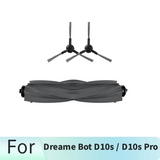 For Dreame Bot D10s/D10s Pro Robot Vacuum Cleaner Side Brush Main Brush Cleaning Replacement Parts Kit
